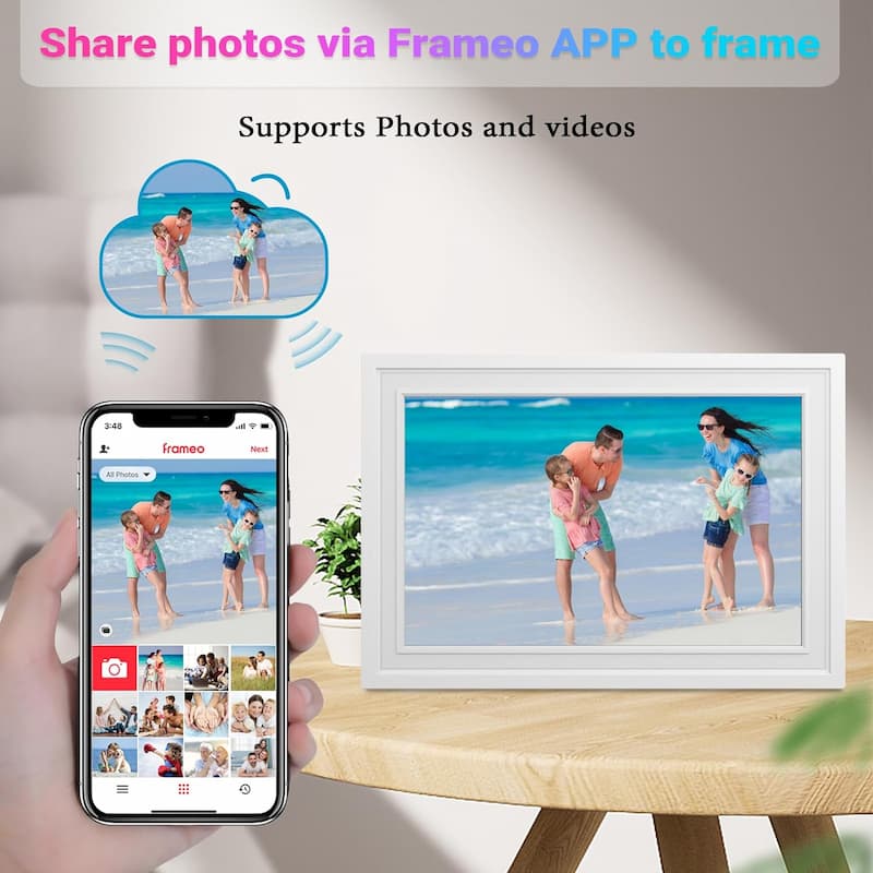 Smart Frameo Digital Picture Frame